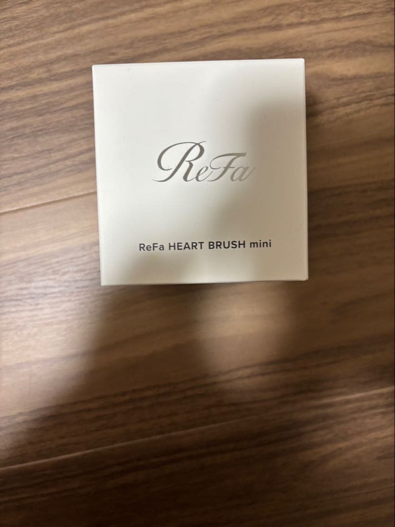 ReFa ストレートヘアアイロン ブラック とハートミニブラシ　ローズゴールド