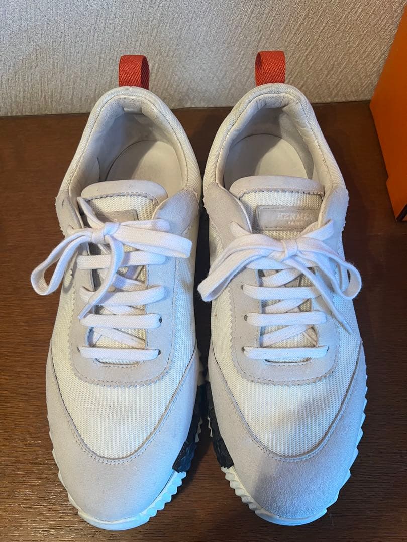 美品エルメス　ハウンジングスニーカー 41