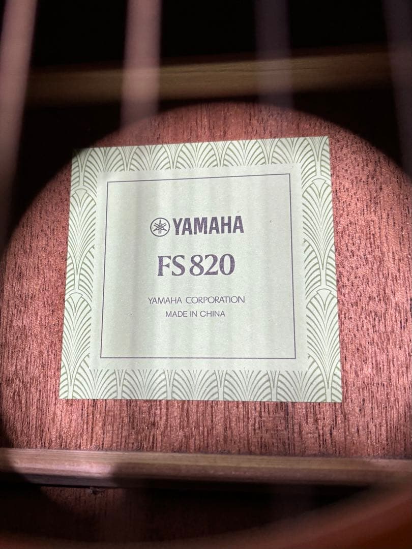 YAMAHA FS-820 アコースティックギター