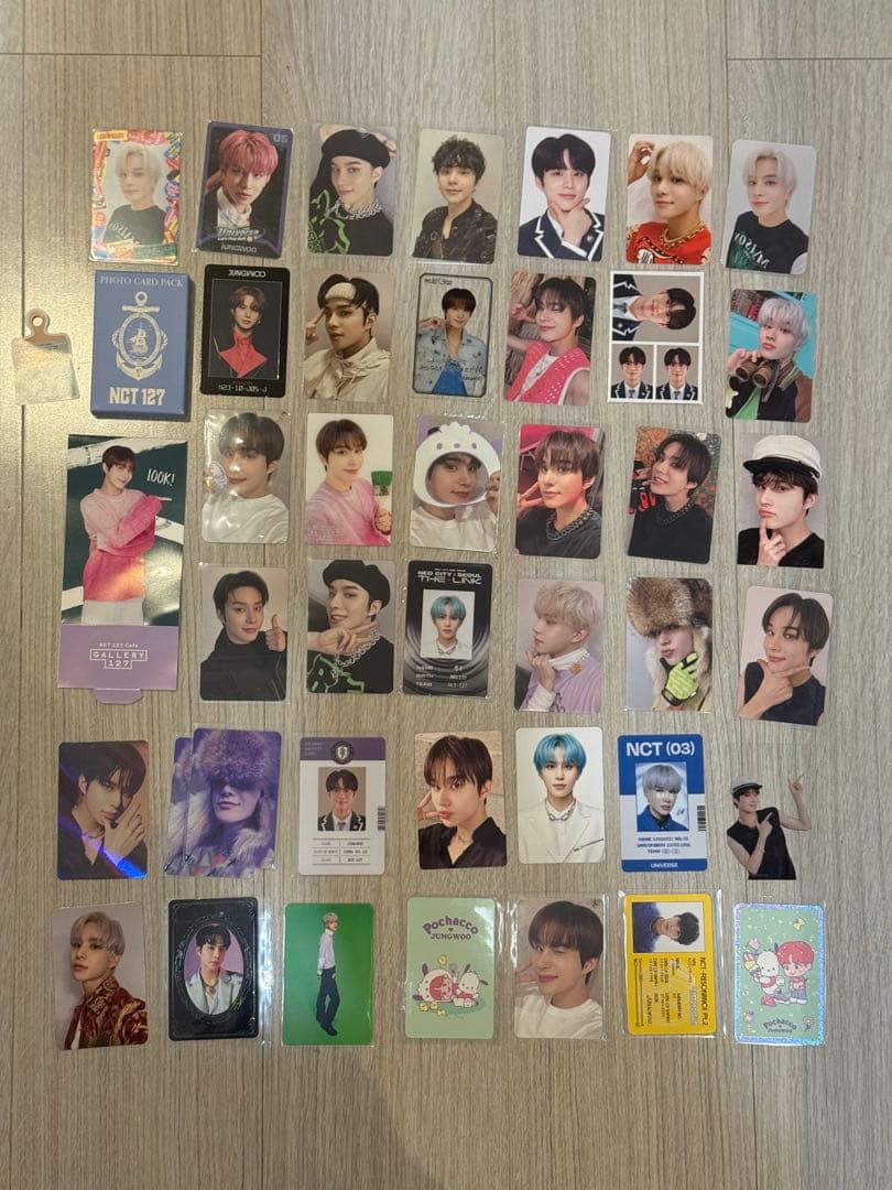 NCT 127 ジョンウ トレーディングカードセットまとめ売り