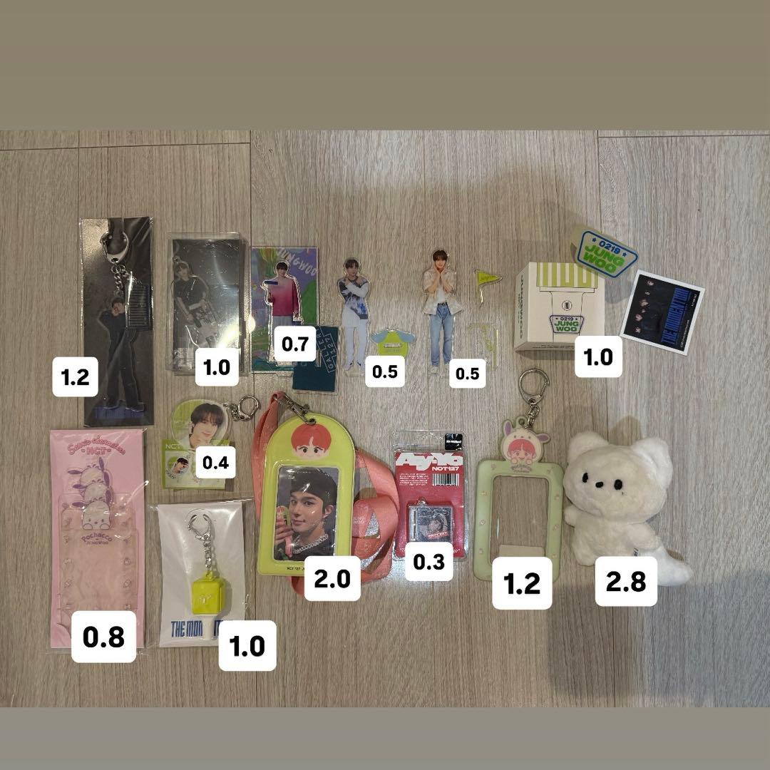 NCT 127 ジョンウ トレーディングカードセットまとめ売り