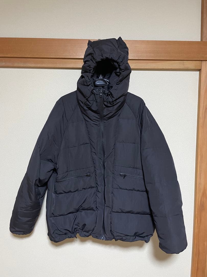 【撥水】猫耳ダウンジャケット【WCJ-JF-070BLK】