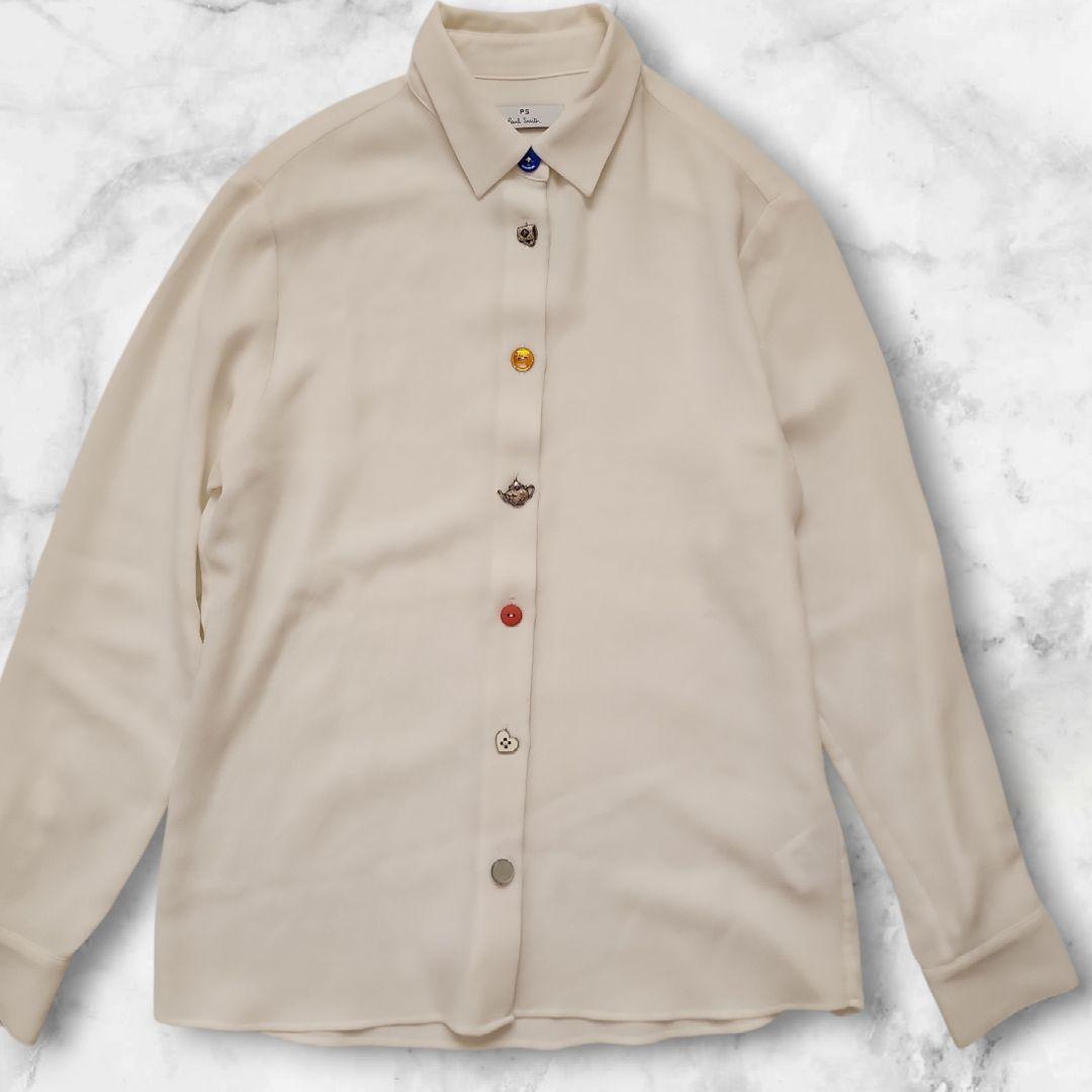 遊び心◎✨PS Paul Smith ポールスミス カラフルボタン シャツ