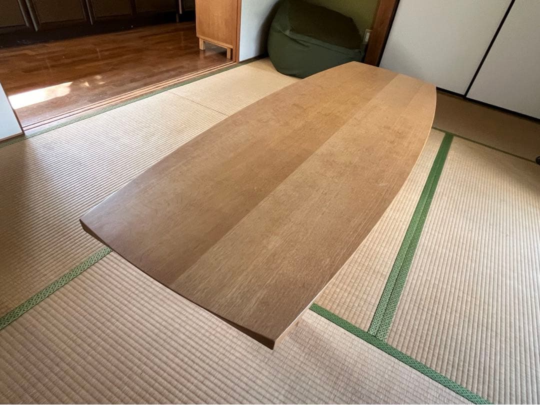 カンディハウス　ローテーブル　天然木（ナラ）　165cm