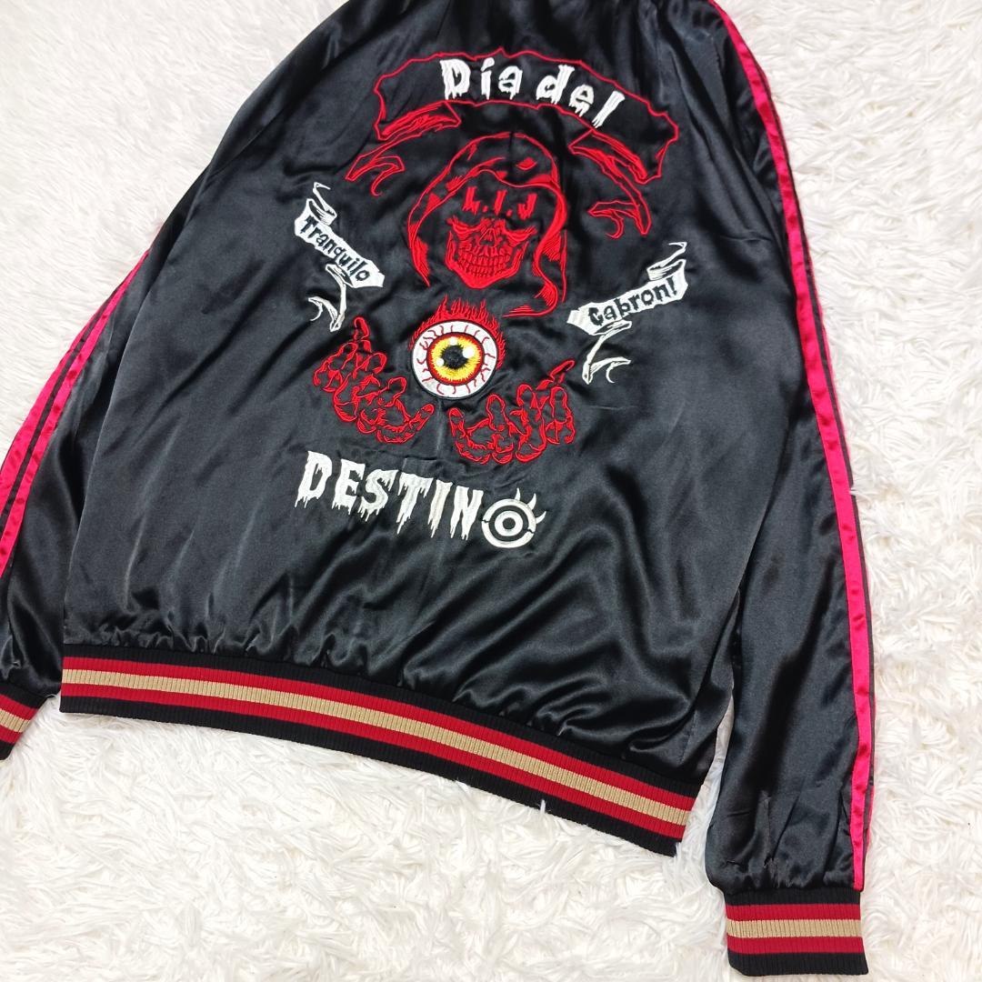 レア✨　大きいサイズ✨　スカジャン　刺繍　プロレス　リバーシブル　内藤哲也 XL