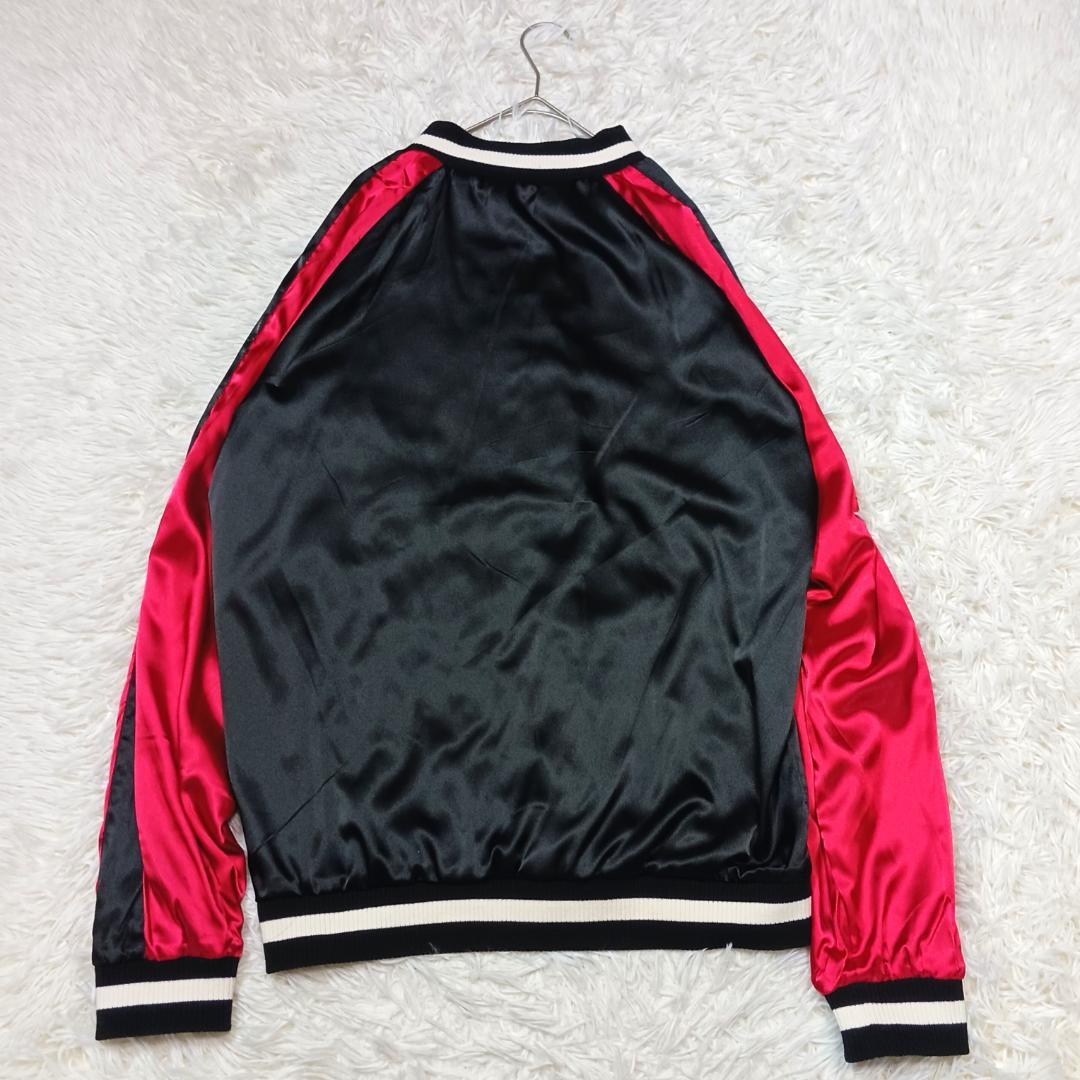 レア✨　大きいサイズ✨　スカジャン　刺繍　プロレス　リバーシブル　内藤哲也 XL