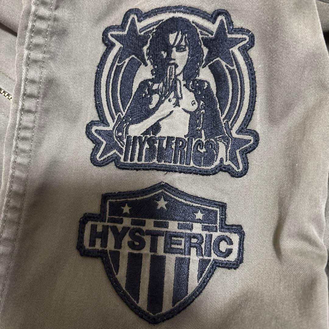HYSTERIC オリーブ ミリタリージャケット