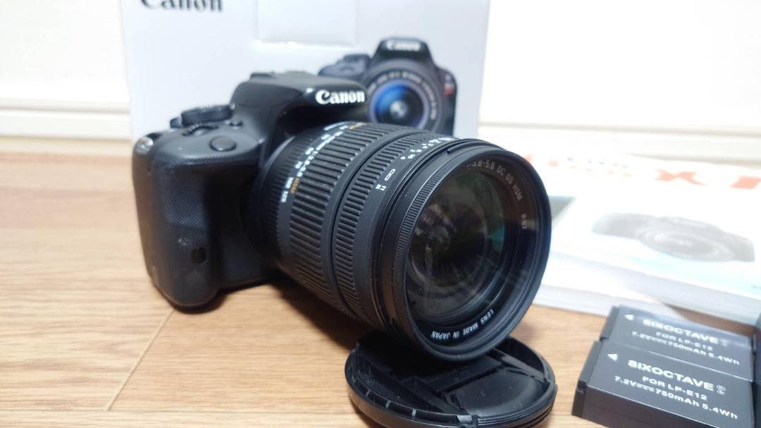 【セール】Canon EOS Kiss X7 + SIMGA 18-125㎜