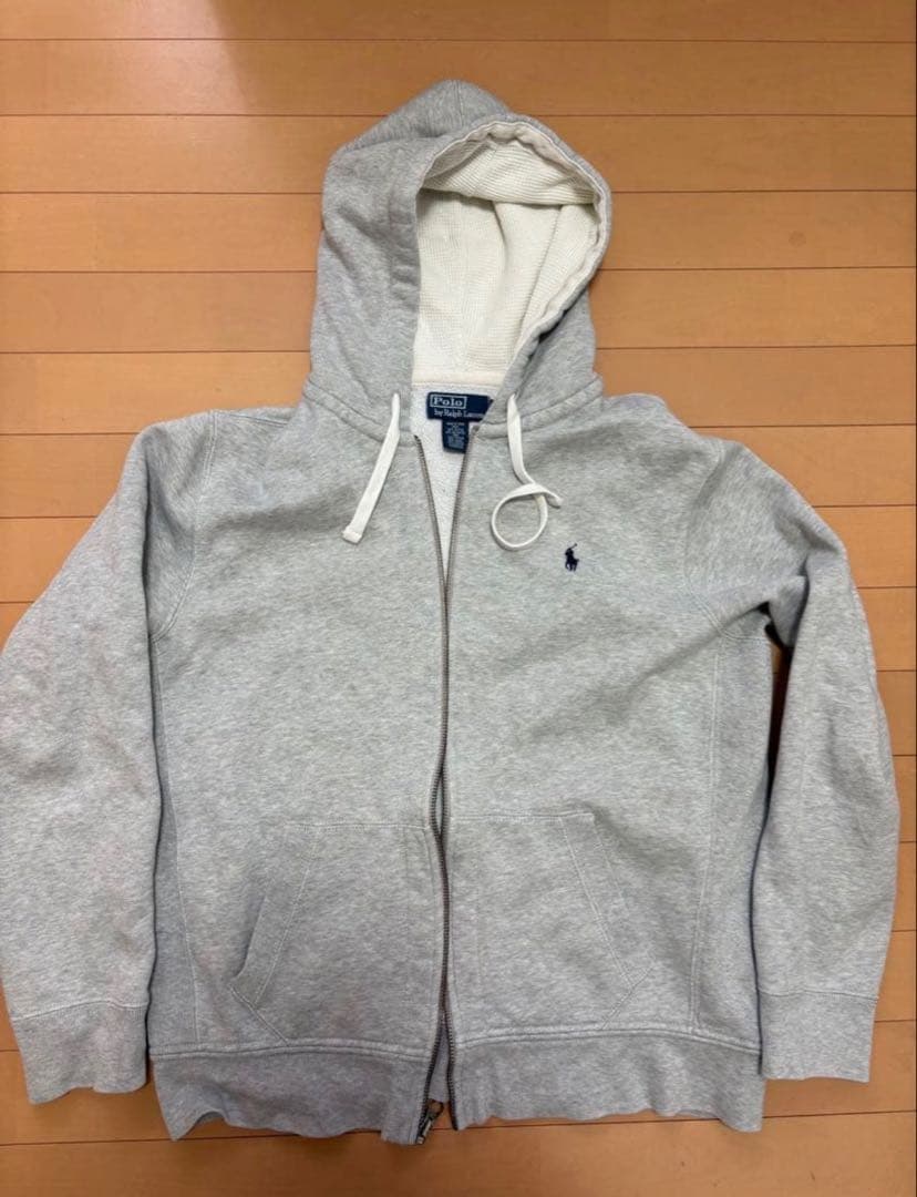 ポロ ラルフローレン　ジップアップ パーカー　ヘビーウェイト s drip