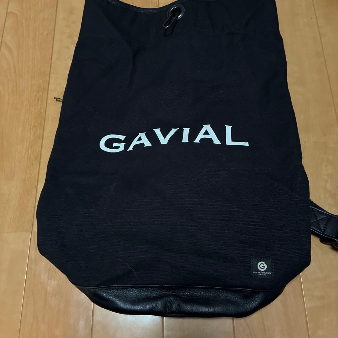 GAVIAL CANVAS SACK BAG 中村達也