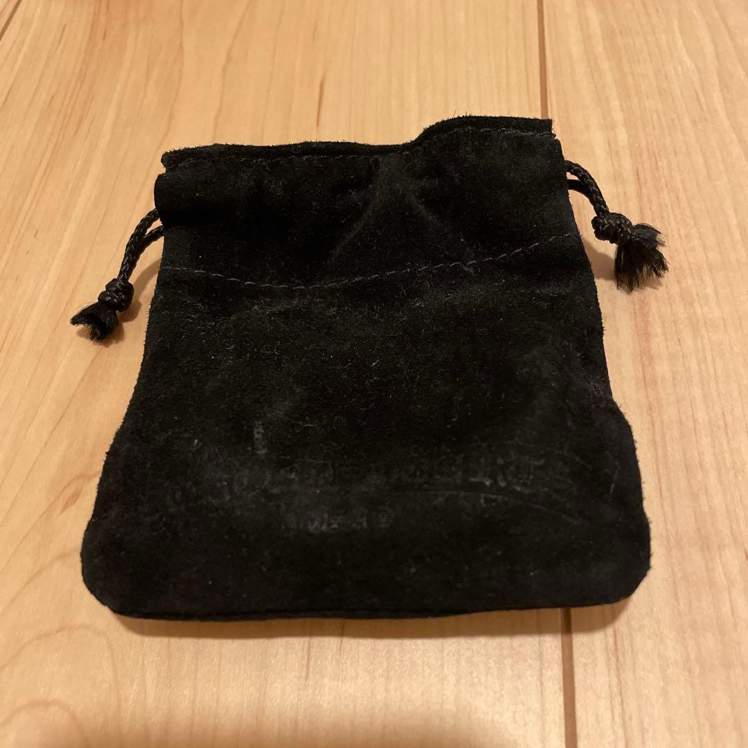 【美品】クロムハーツ　レザーブレスレット　ホワイト