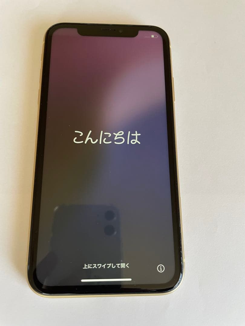 iPhone XR 64GB イエロー SIMフリー 箱あり