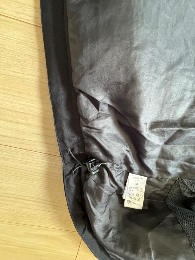 EGOZARU エゴザル 黒 ダウンジャケット
