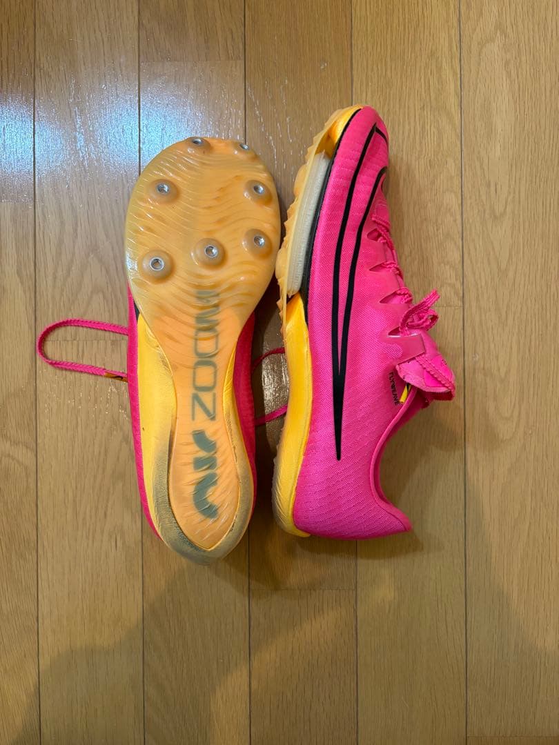 Nike Zoom スパイクシューズ ピンク
