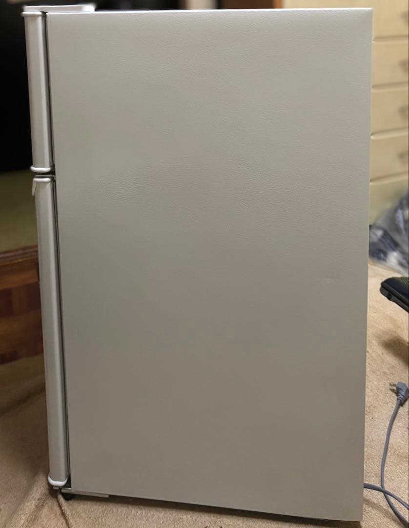 中古美品 Haier 冷蔵庫 2025年製 小型 87L 2ドア 一人暮らし