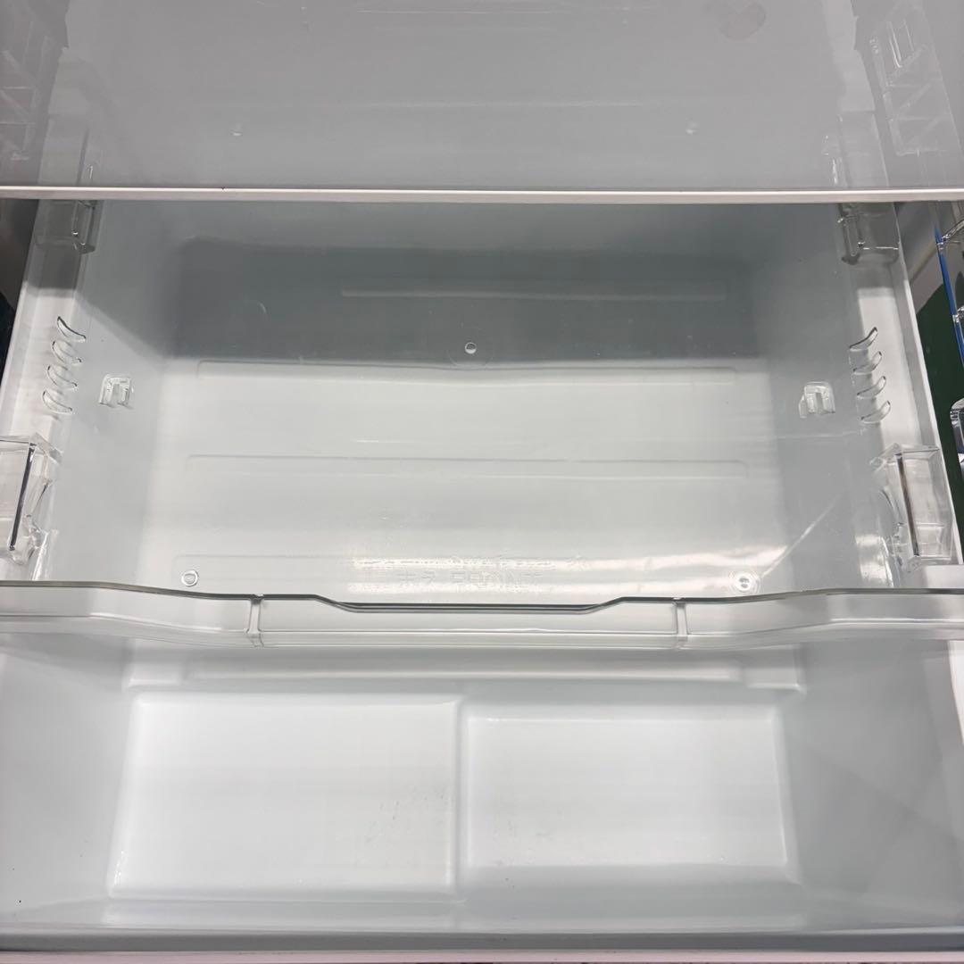 670 東芝大型冷蔵庫　400L強　小型　家庭用　自動製氷　ガラスパネル　右開き