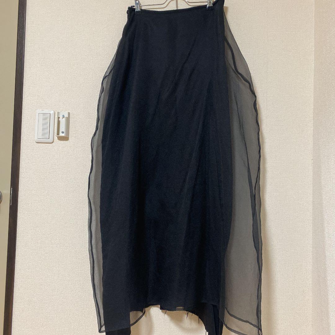 【 SALVAM 】サルバム　21ss organdy マキシスカート