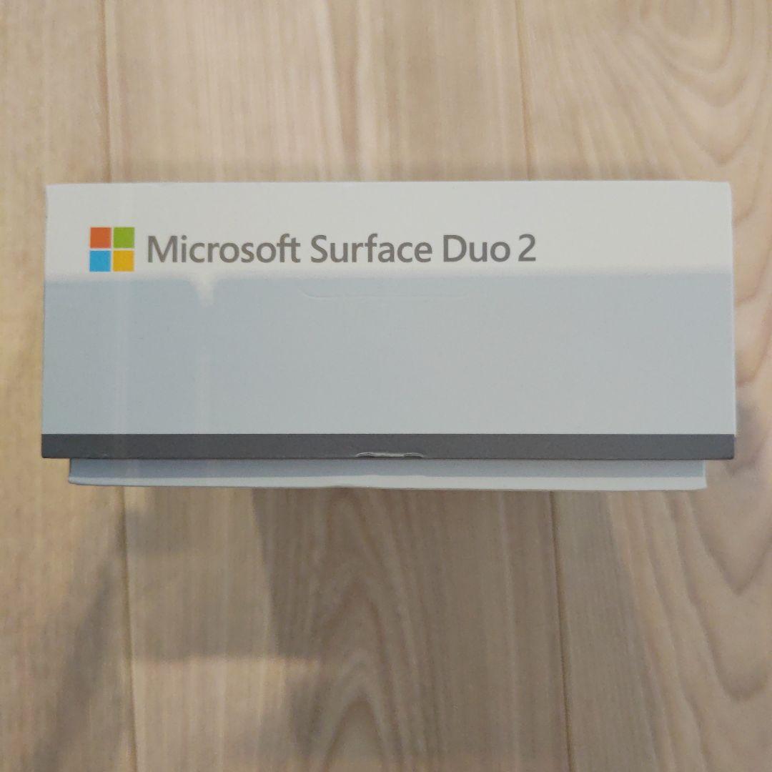 《新品交換品未使用》Surface duo 2 256GB Obsidian