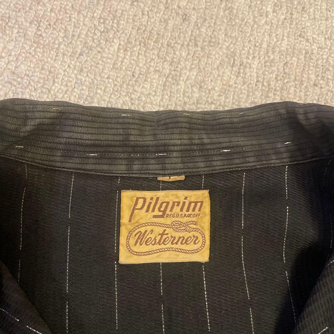 Pilgrim ウエスタンシャツ ブラック