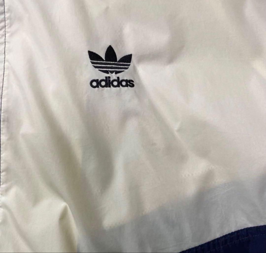 れ*お様 常田大希着用 激レア 90s adidas ワンポイント ツートン 刺