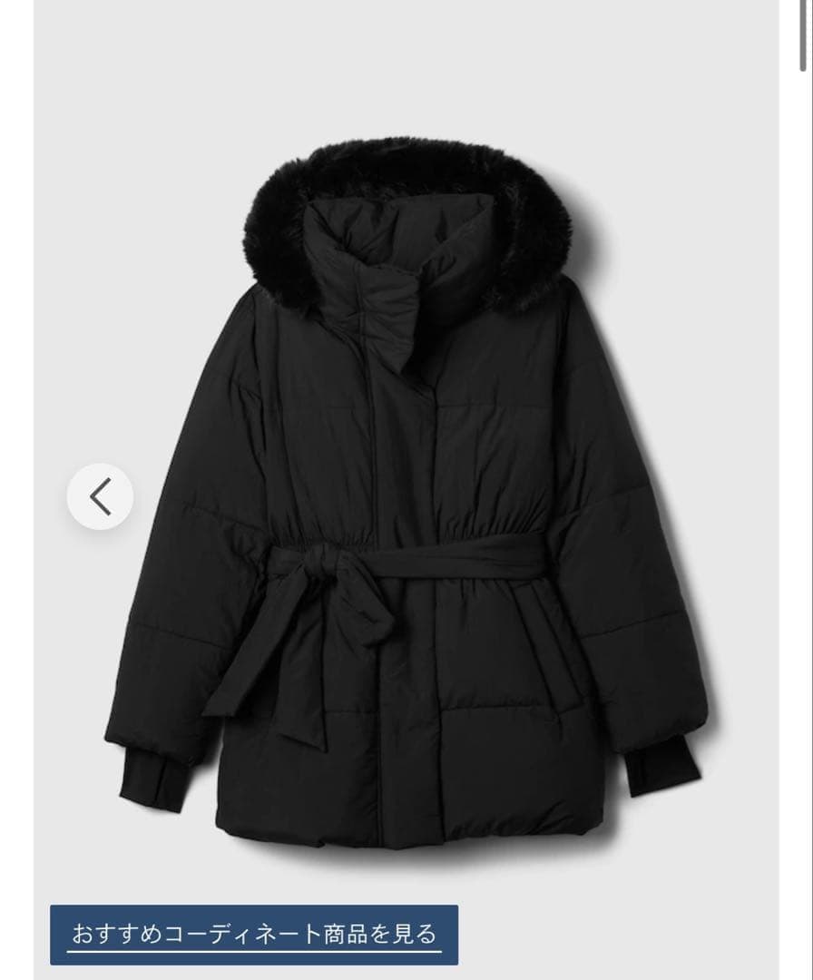 GAP ビッグパフプリマロフト(R)ジャケット