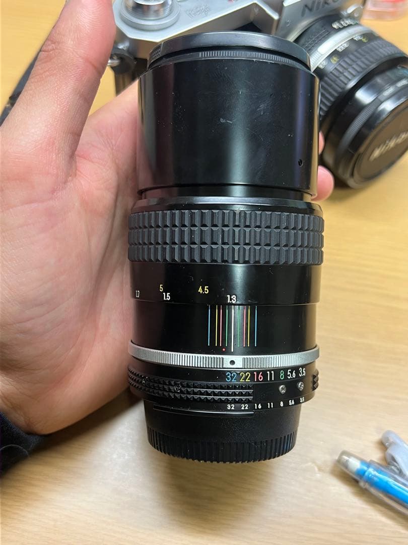 Nikon F 前期型 50mm f1.4 / 135mm f3.5