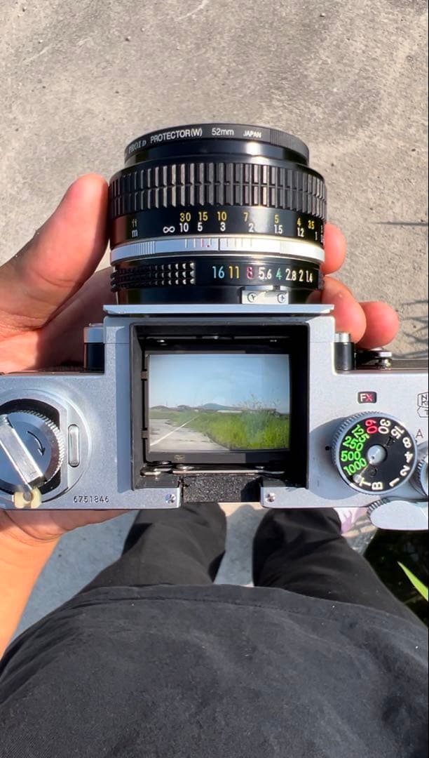 Nikon F 前期型 50mm f1.4 / 135mm f3.5