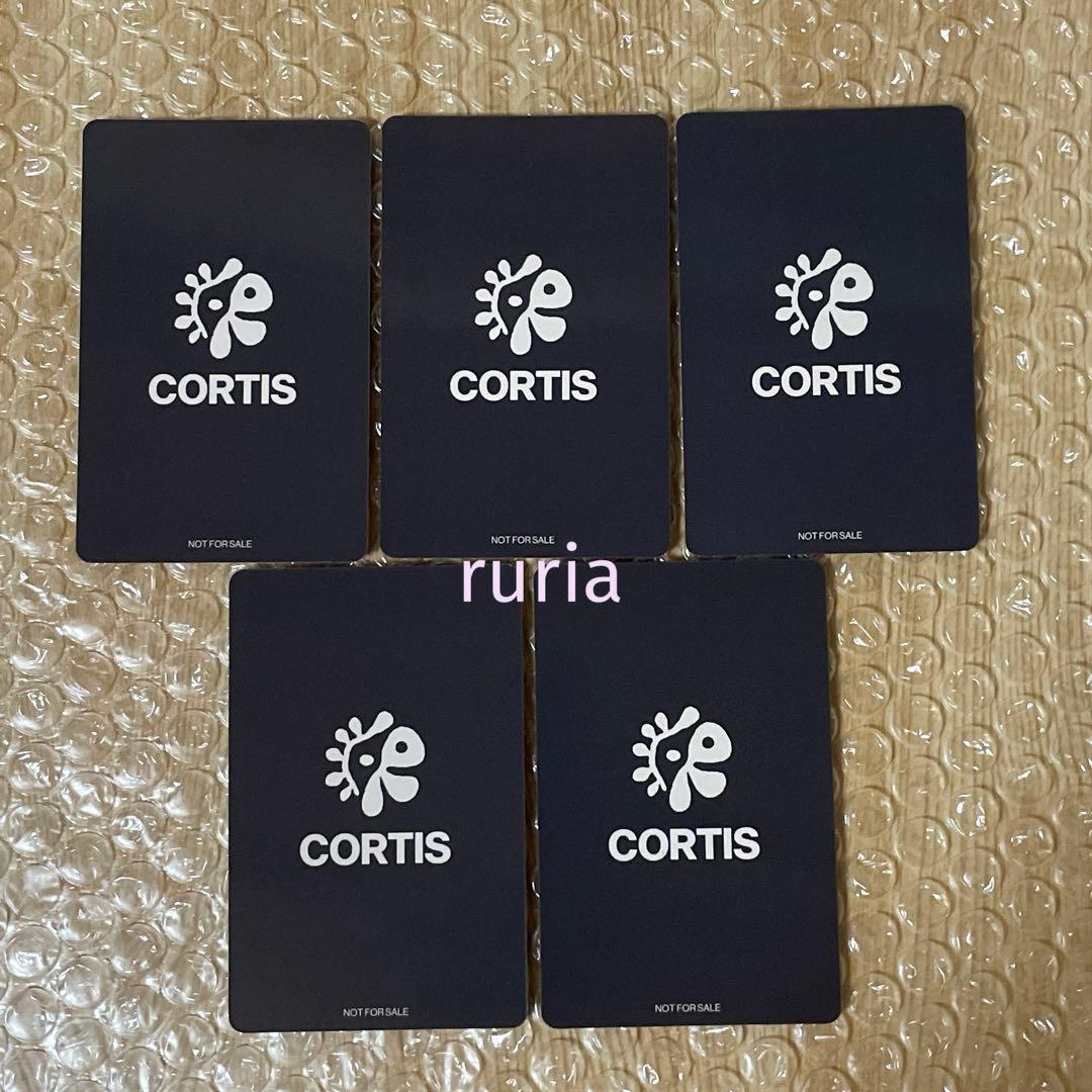 CORTIS ユニバ 特典 トレカ コンプリート5枚