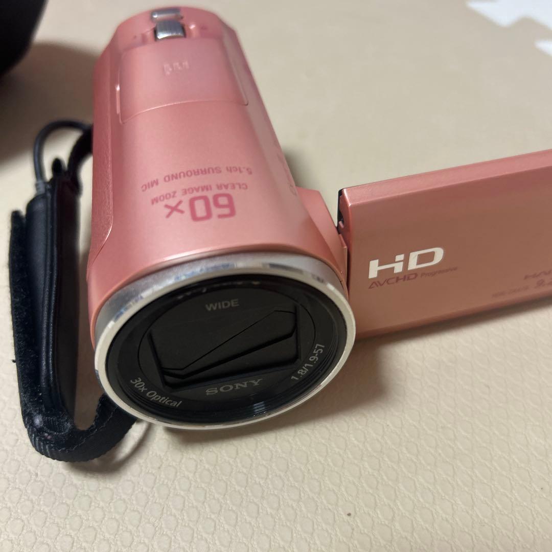 Sony HDR-CX670ピンク ビデオカメラ 本体 即決可能