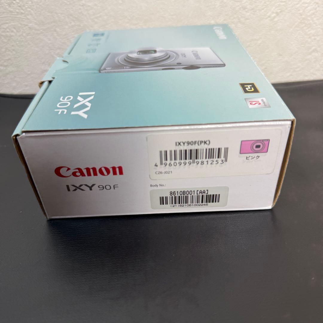 極美品　Canon IXY 90F PC2018 充電器　箱　ピンク　動作品SD