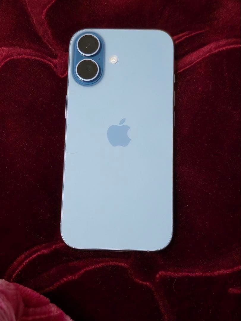 Apple iPhone 17ミストブルー 本体と充電ケーブル