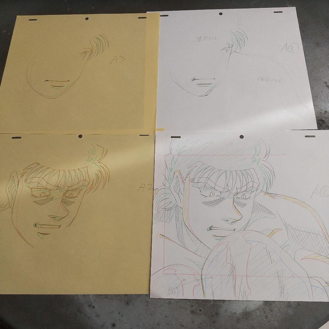 はじめの一歩 原画 タイムシート 速水