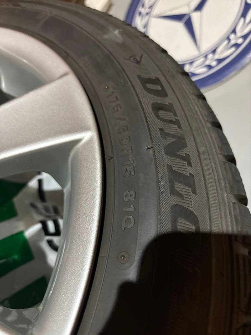 手渡し限定 スタッドレスタイヤ付き　15インチホイールセット　マルチ