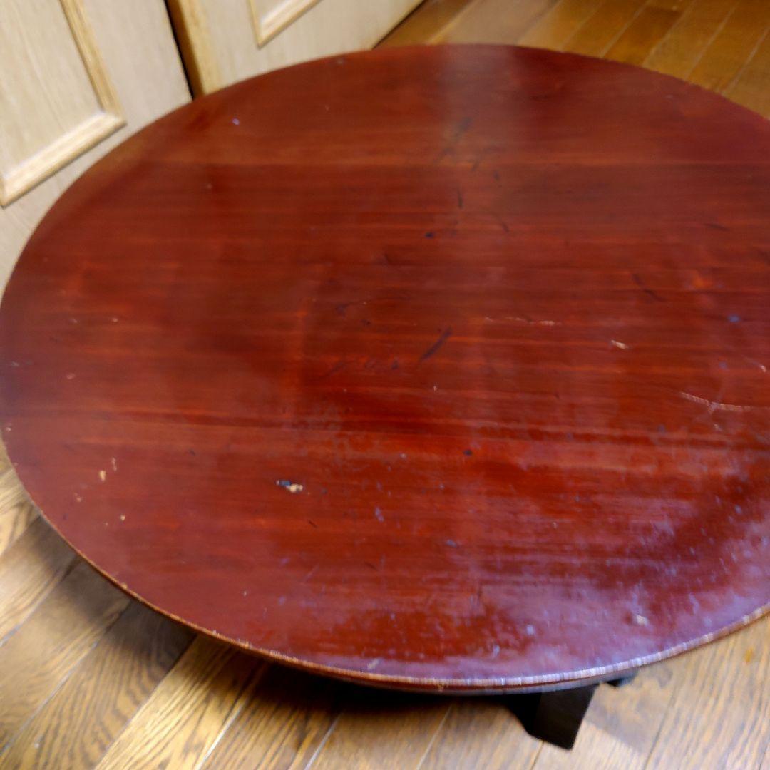 昭和20〜30年代　ちゃぶ台　脚折りたたみ式　昭和レトロ、アンティーク　レア