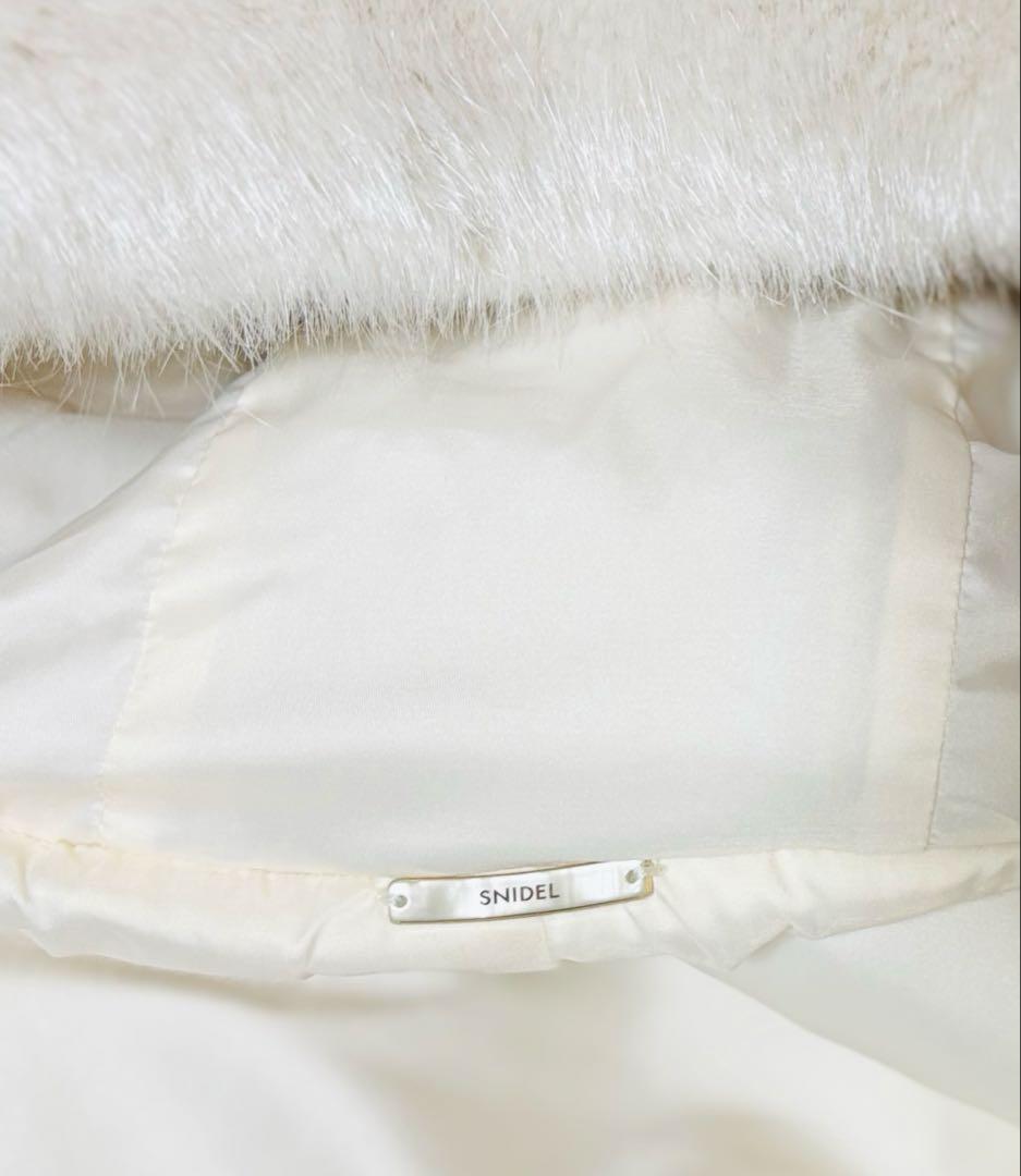 SNIDEL スナイデル 馬場ふみか FAUX FURダッフルコート 限定品