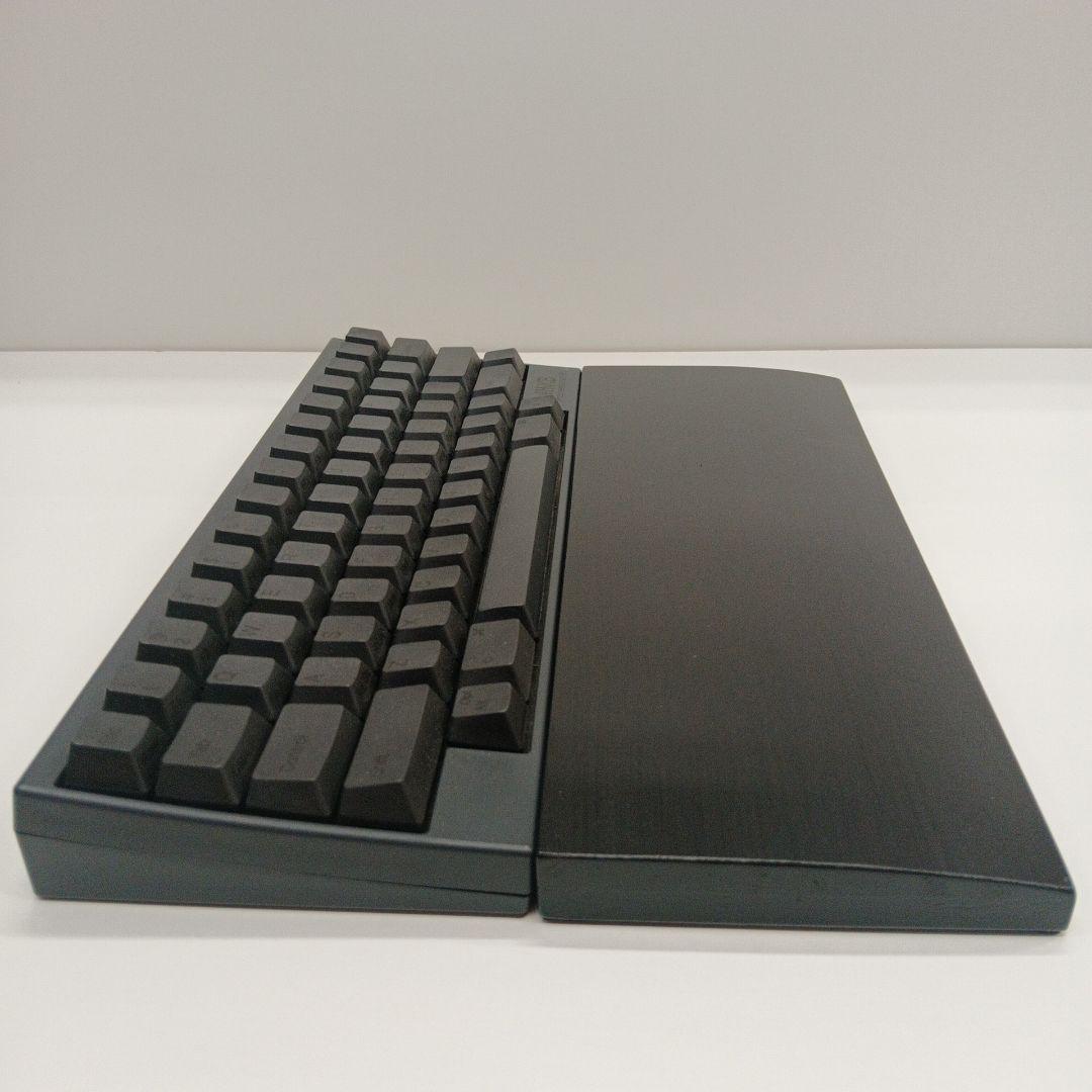 パイン集成材 HHKB用 手作りパームレスト兼キーボードルーフ シン漆黒