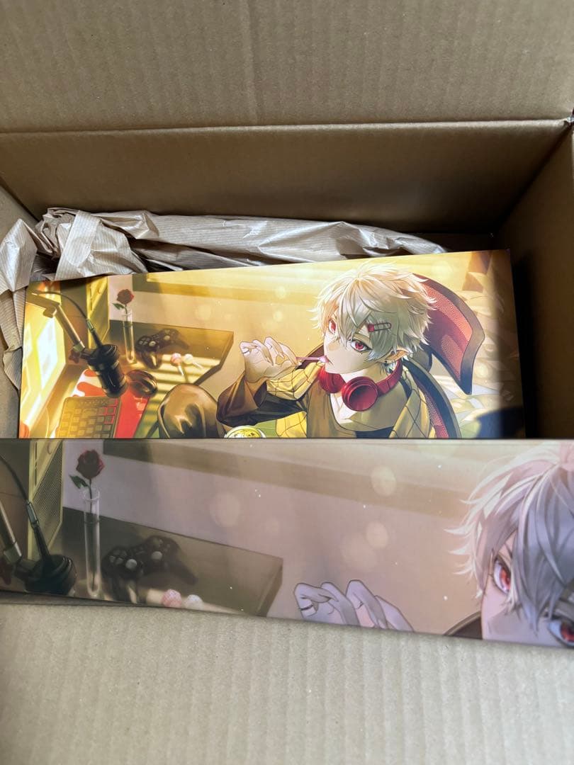 値下げ中‼️にじさんじ × ふもコレ キーボード マウスパッド 葛葉