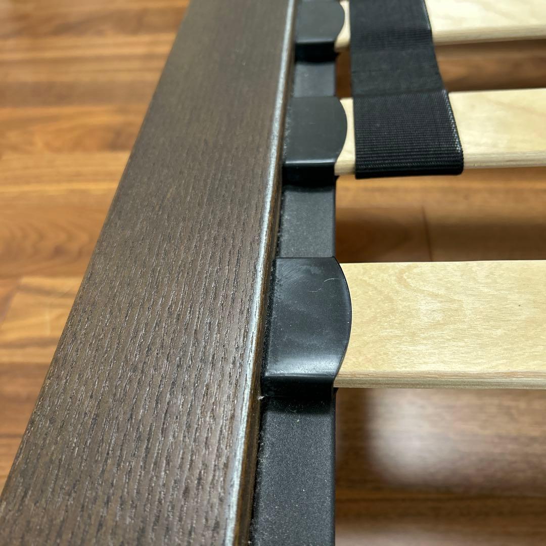 無印良品　木製ベッドフレーム　セミダブル