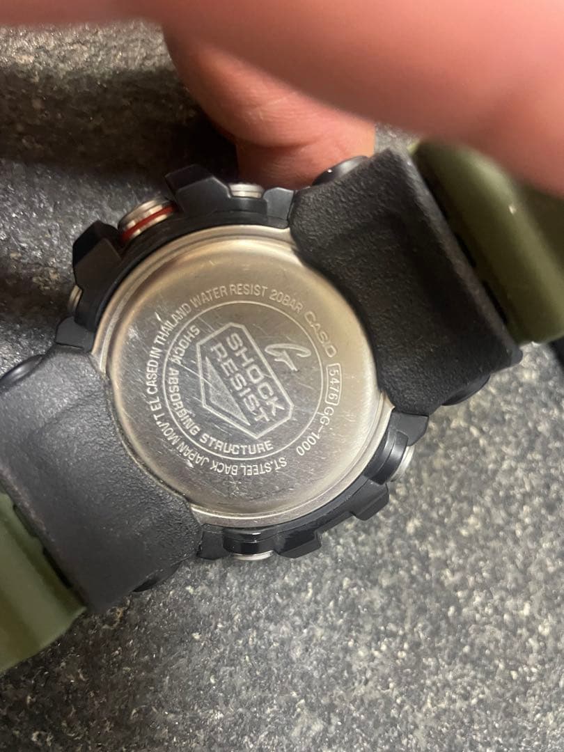 時計 CASIO G-SHOCK gg-1000-1a3jf