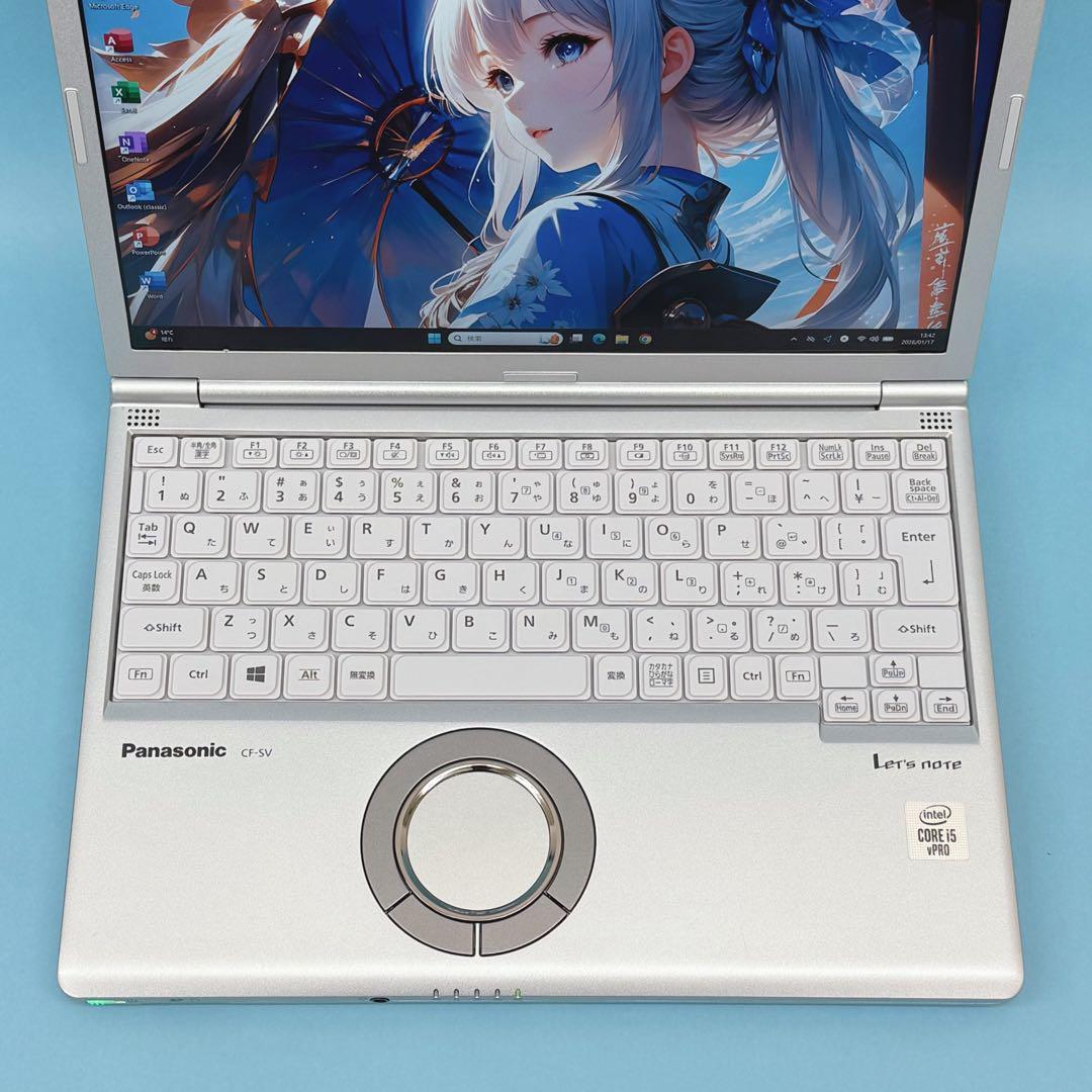 024準美品 LTE レッツノートSV9 i5 第10世代 8GB office