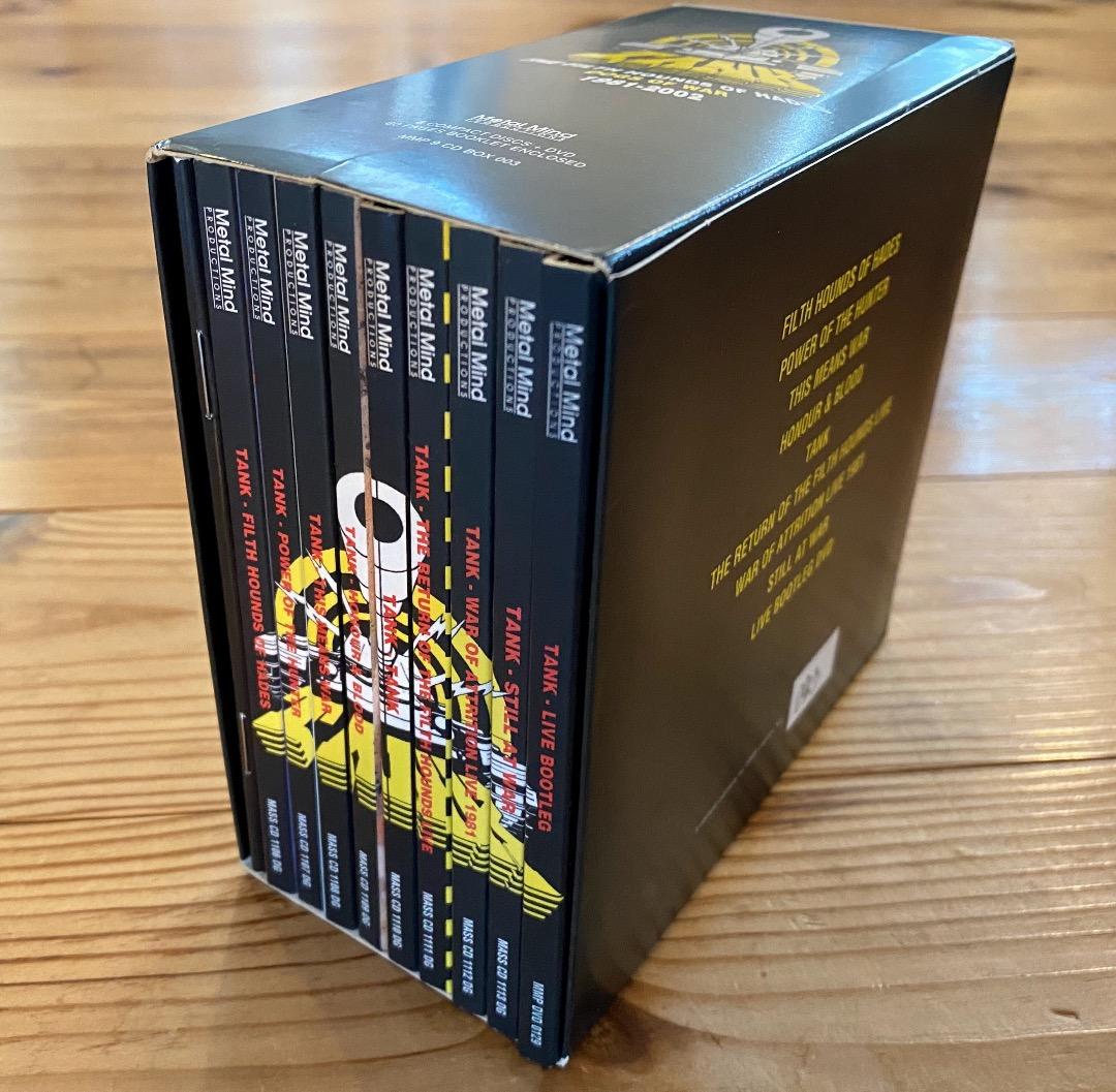 TANK 8CD+1DVD Boxセット NWOBHM タンク