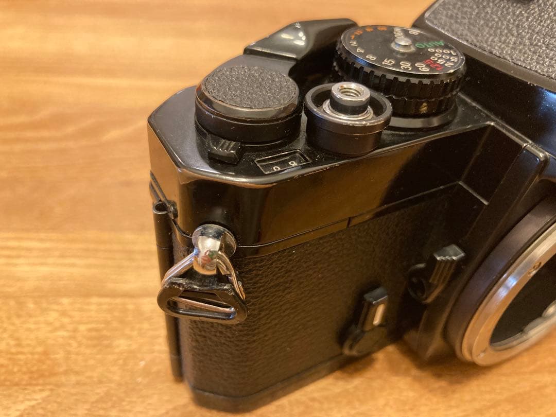 【精度良好・モルト交換済】ニコン Nikon FE ブラック 黒 ボディ