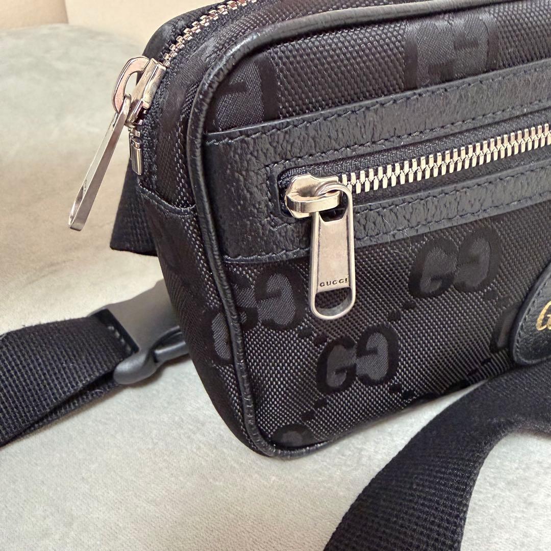 GUCCI オフザグリッド ベルトバッグ　ウェストポーチ 美品
