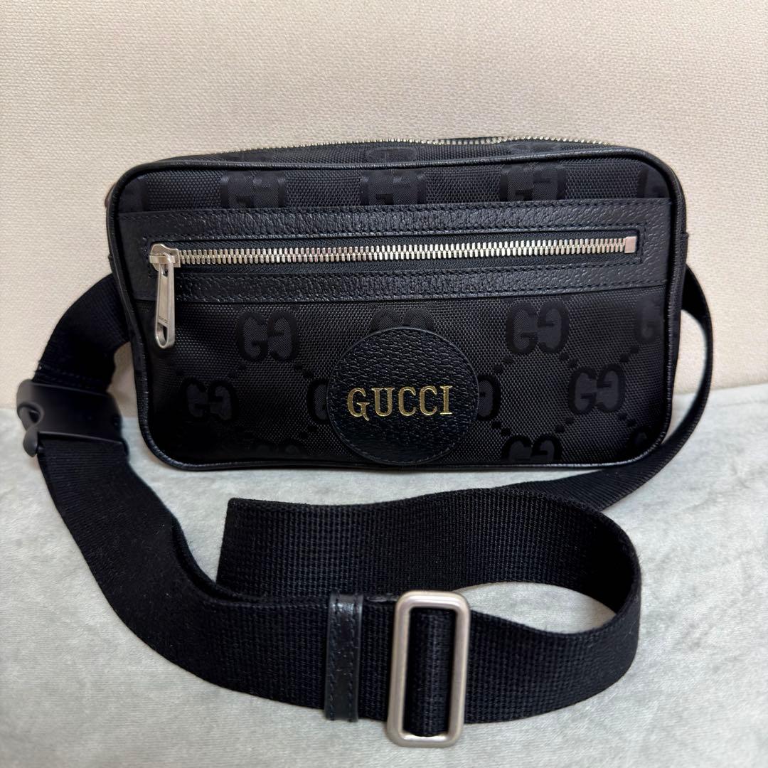 GUCCI オフザグリッド ベルトバッグ　ウェストポーチ 美品