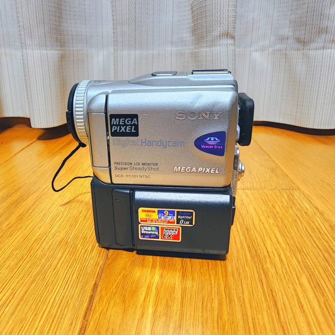 【動作確認済】SONY MiniDV 高画質 ビデオカメラ DCR-PC101