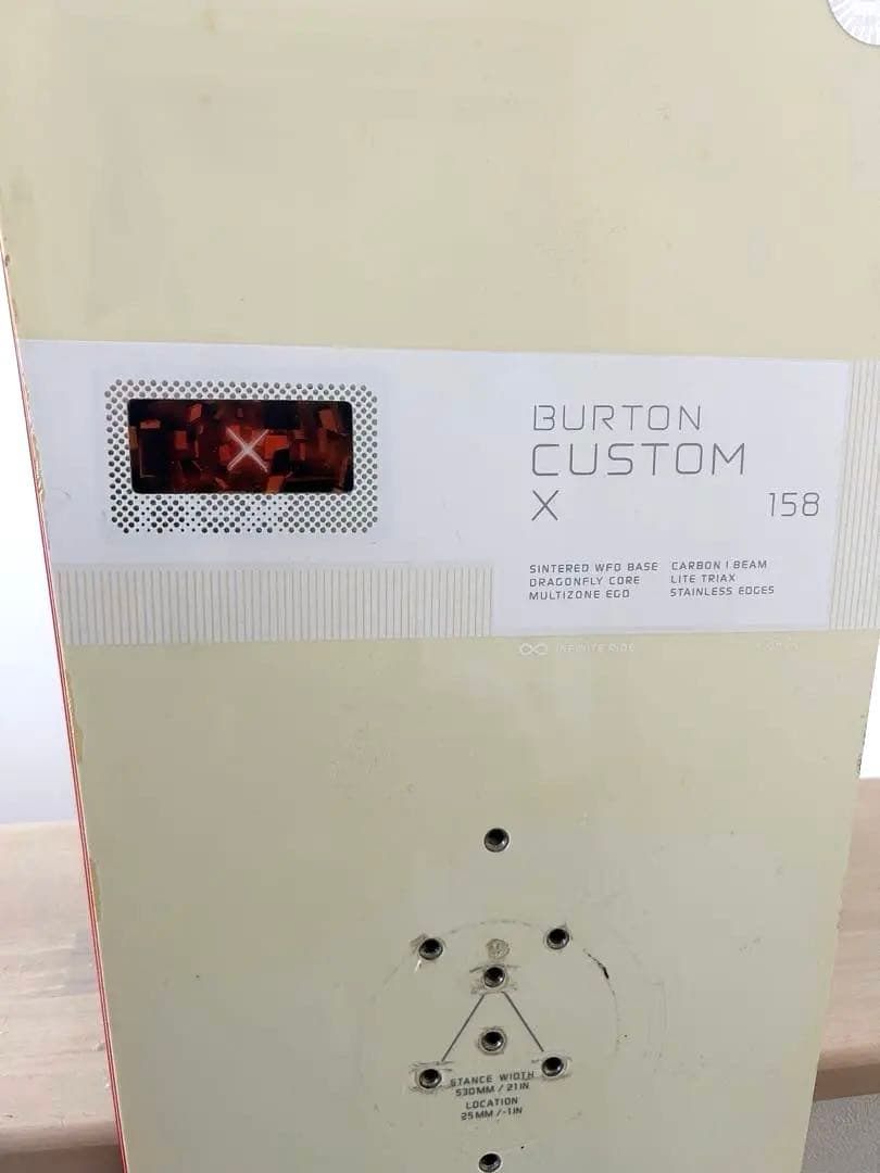 スノーボード Burton Custom X 158cm