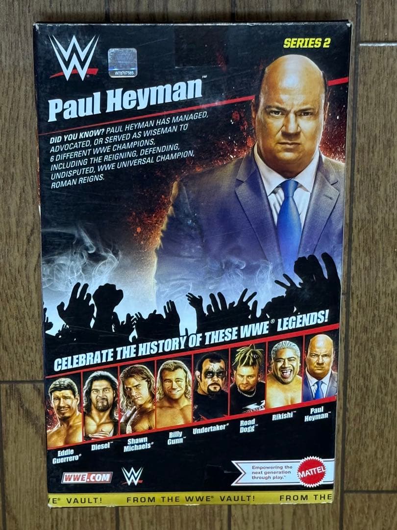 WWE Paul Heyman ポールヘイマン フィギュア プロレス グッズ