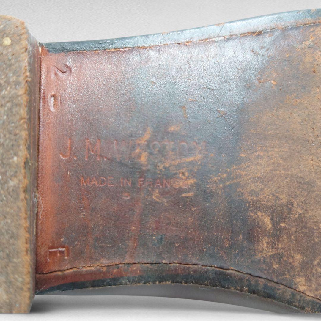 ヴィンテージ J.M. WESTON ブラウン レザー ローファー 2 1/2E