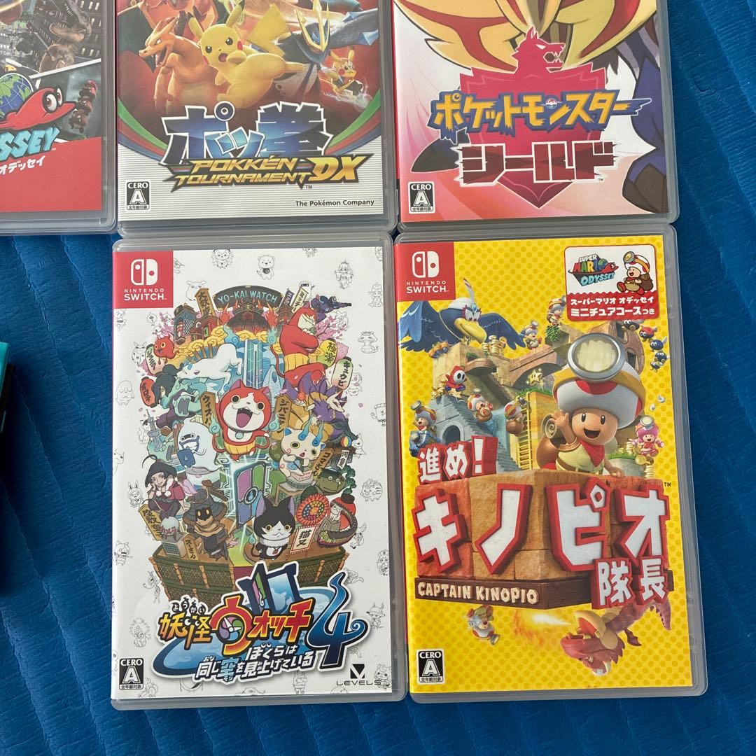 Nintendo Switch 本体 + ゲームソフト10点＋プロコンセット