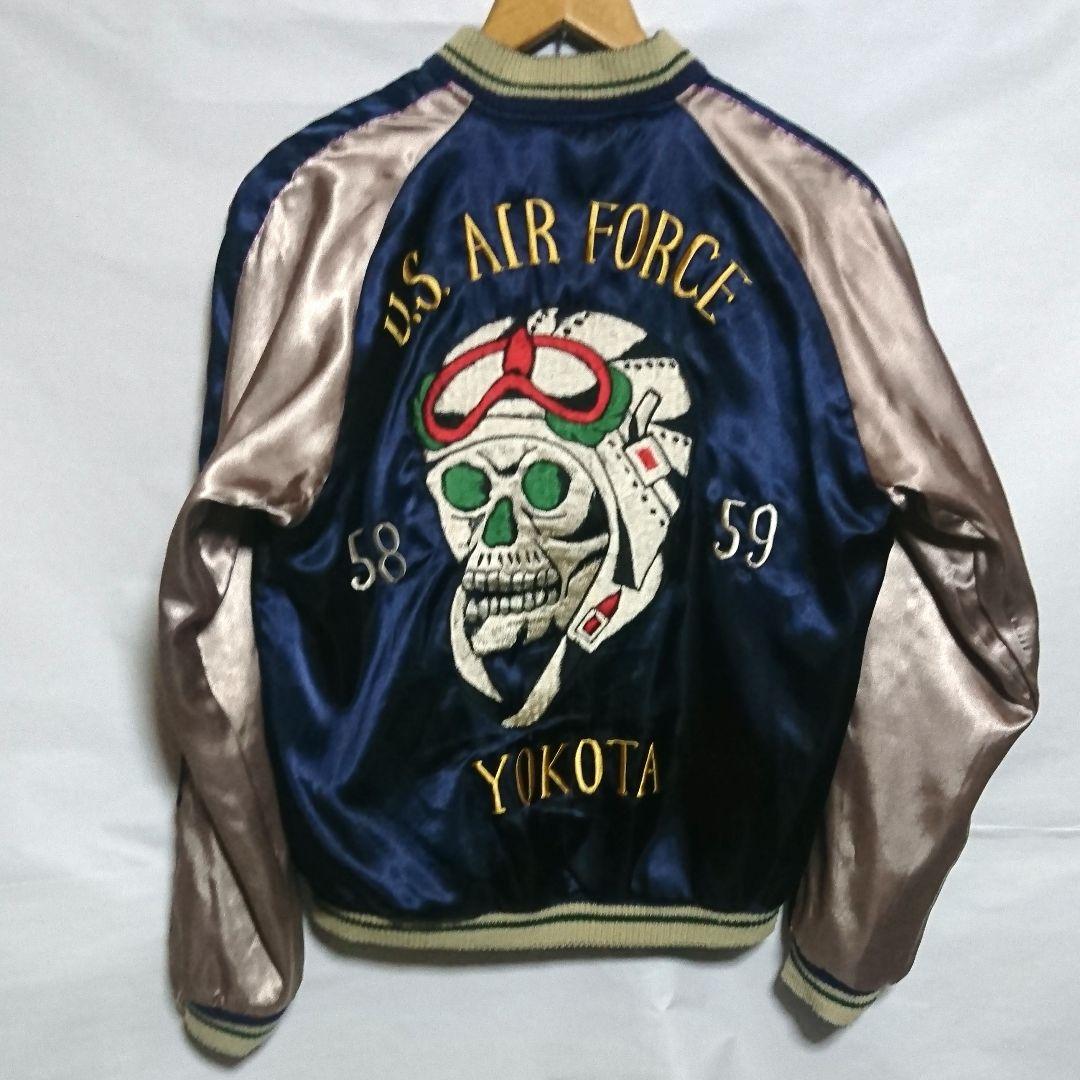 テーラー東洋 リバーシブル 舞妓 スカル スカジャン 芸者 ドクロ 龍 エディ